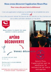 Flyer Heure Plus Apéro découverte